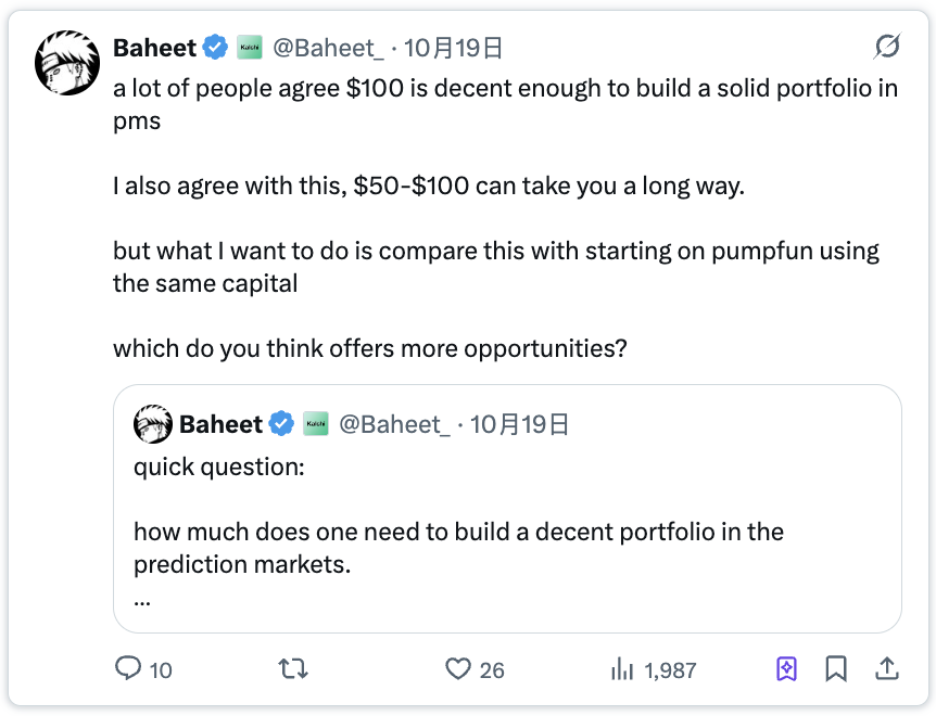 Đầu tư 100 đô la vào thị trườ