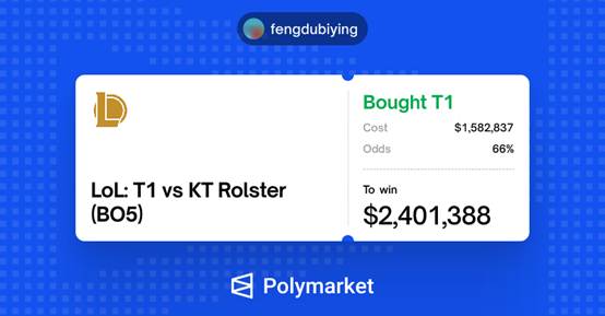 靠着Faker夺冠，他赚了近300万美金