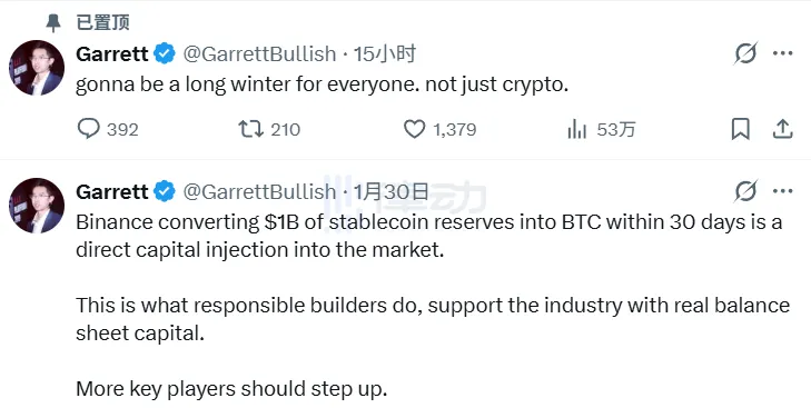 「BTC OG Insider Whale」 Proxy Speaks After 25 Days: Winter Is Coming, and It’s Not Just Crypto 「BTC OG Insider Whale」 Proxy Speaks After 25 Days: Winter Is Coming, and It’s Not Just Crypto