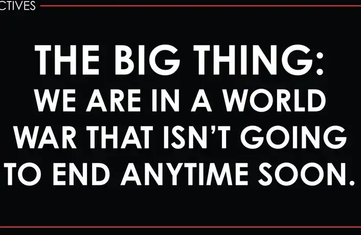 Ray Dalio: Dunia ini sedang memasuki siklus perang