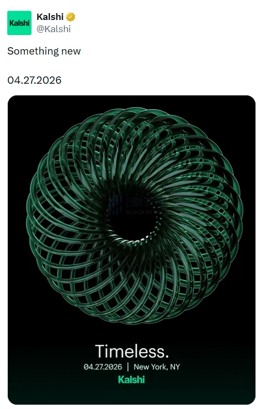 Kalshi announces new product launch on April 27 Kalshi announces new product launch on April 27
