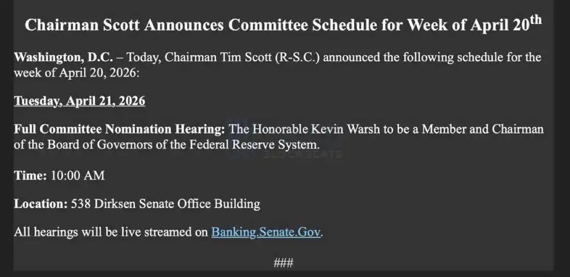 The CLARITY Act is not on the agenda for the U.S. Senate next week, facing another setback. The CLARITY Act is not on the agenda for the U.S. Senate next week, facing another setback.