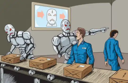 機械人が人間を置き換えることになるのでしょうか？ 彼はそうは言いません！