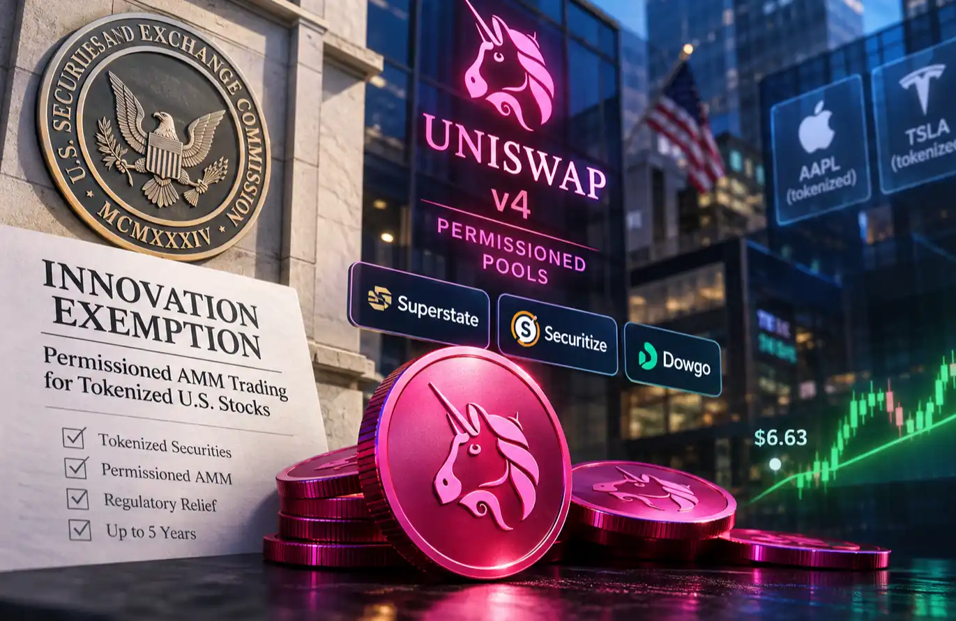 SEC为链上美股开路，Uniswap站上新风口