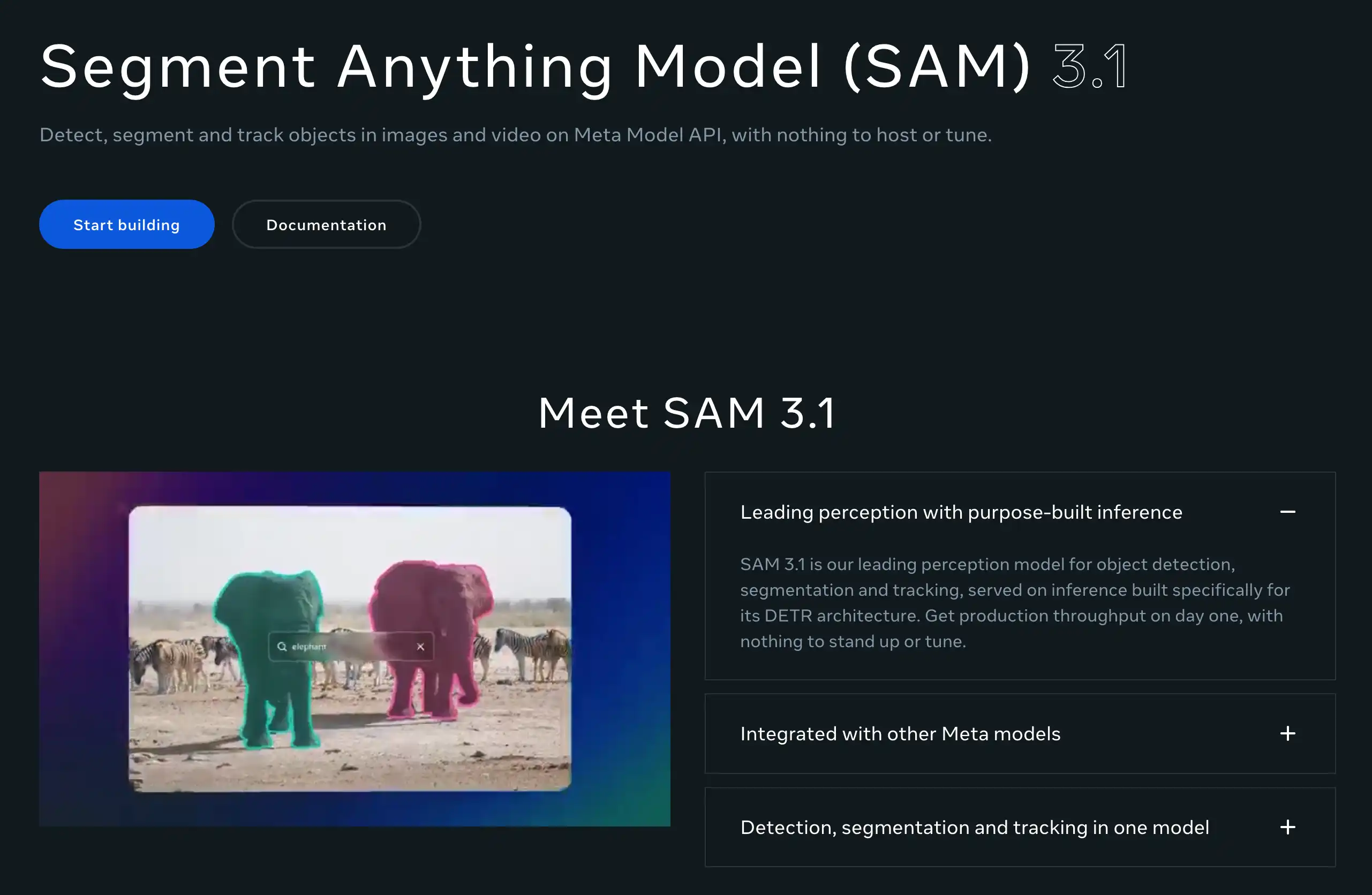 Meta把SAM 3.1做成API，千张图分割只要2.5美元