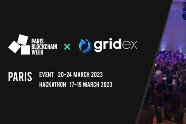第四届巴黎区块链周官方战略合作伙伴Gridex平台币GDX已于今日上线D5交易平台