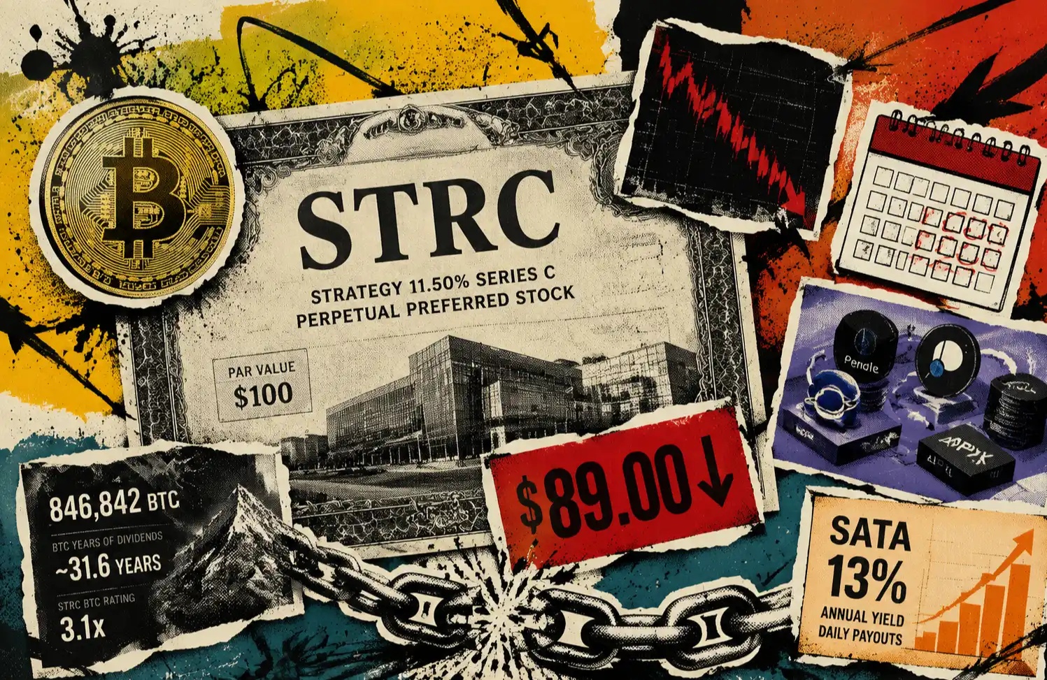 STRC嚴重脫錨，市場在定價什麼風險？