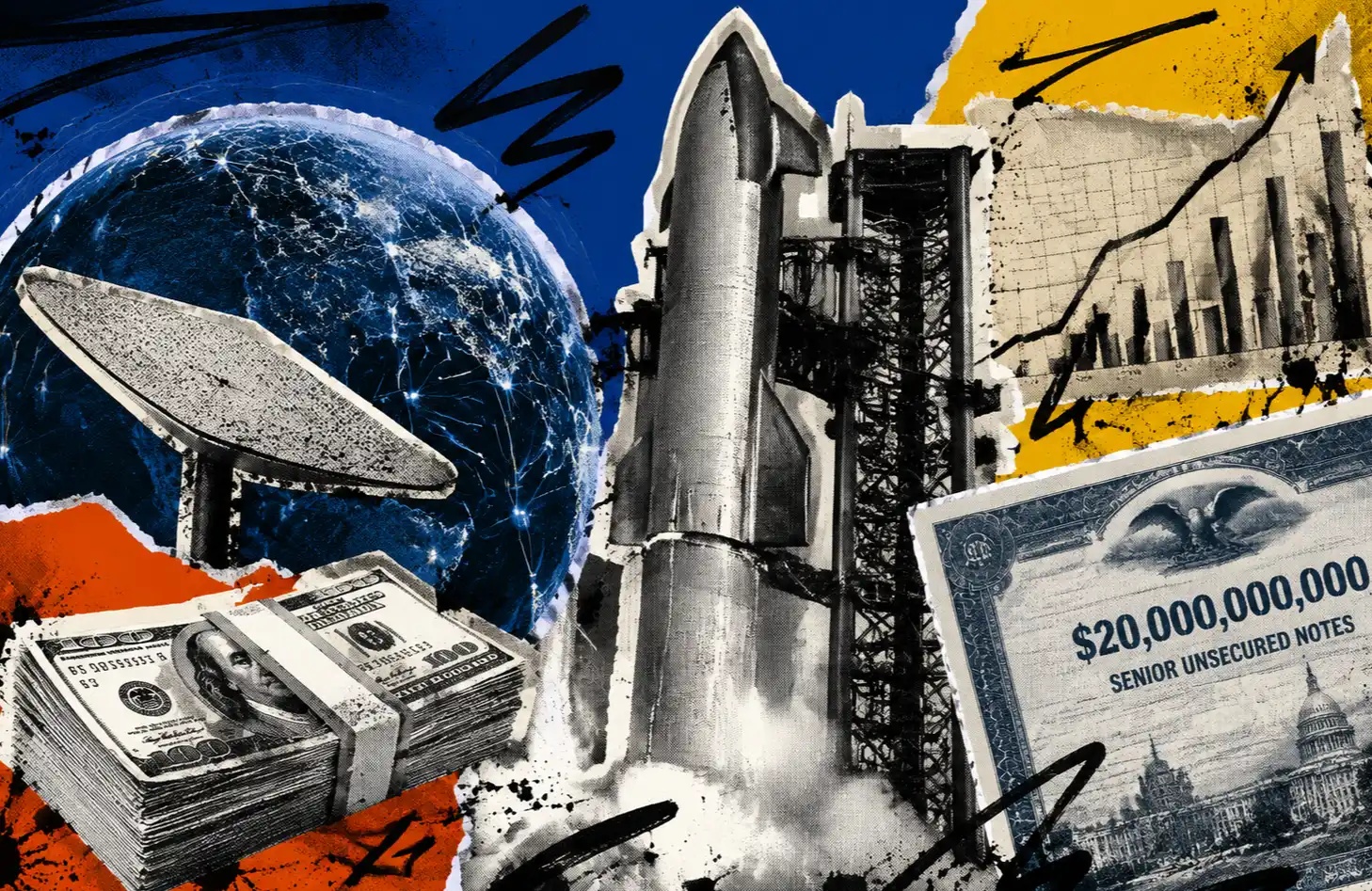 为什么英伟达發債就沒事，SpaceX 發債就暴跌了