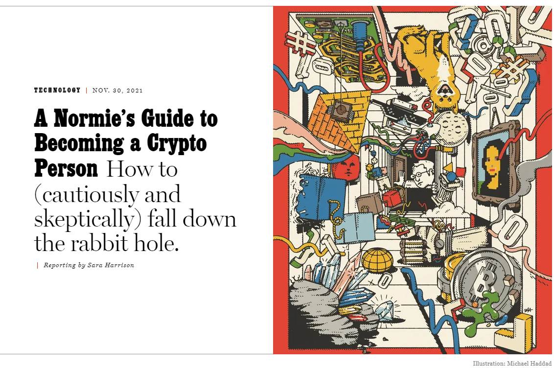 纽约杂志》：从普通人到加密人，如何审慎地掉进「兔子洞」 - BlockBeats
