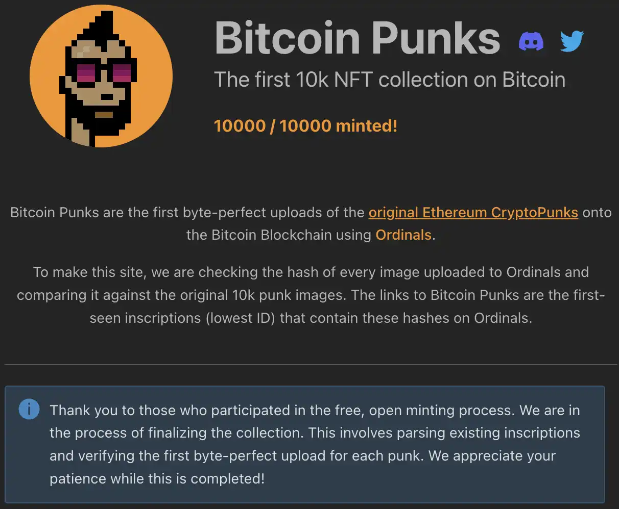 传闻 Bitcoin Punks 上涨百倍？详解比特币网络 NFT 项目和基建现状