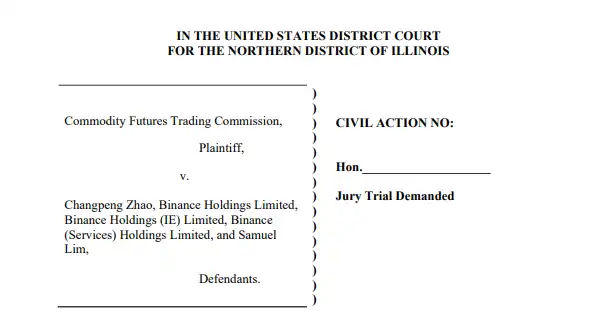 7 个细节快速了解：CFTC 为何要起诉 Binance？