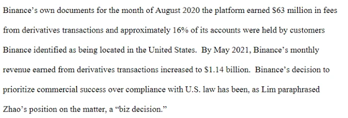 CZ 是下一个周受资吗？解读 CFTC 币安起诉书