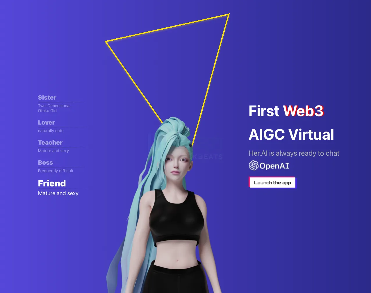 Her.AI: Web3.0 virtual girlfriend platform that pays back in 6 days -  BlockBeats