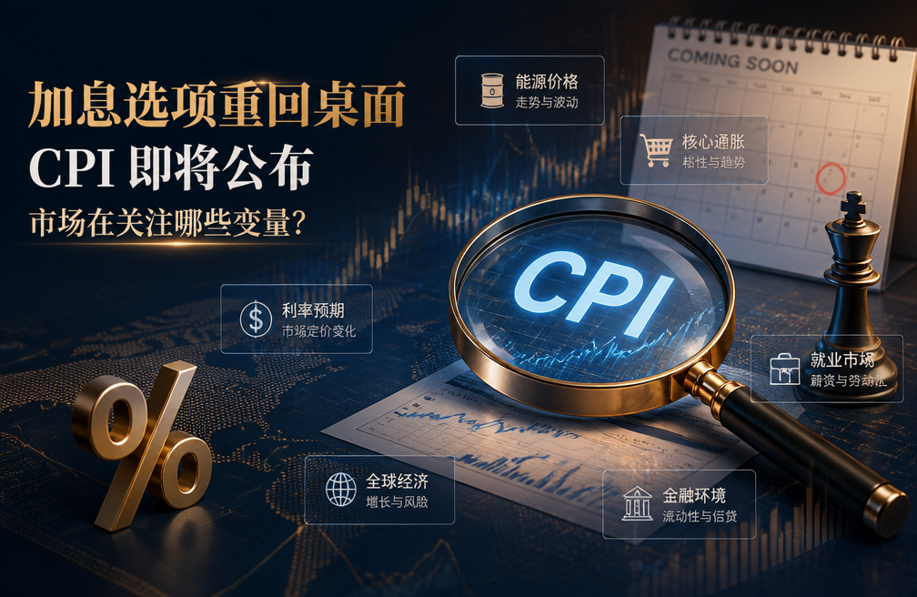 加息选项重回桌面，CPI 即将公布，市场在关注哪些变量？
