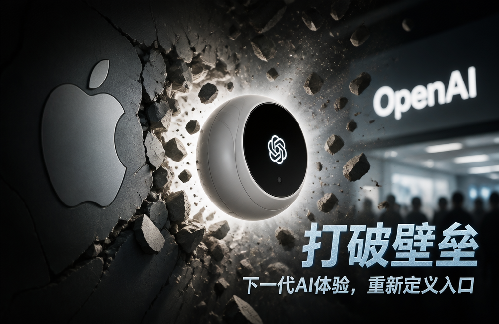 OpenAI推出第一款AI硬件，开始拆苹果的墙