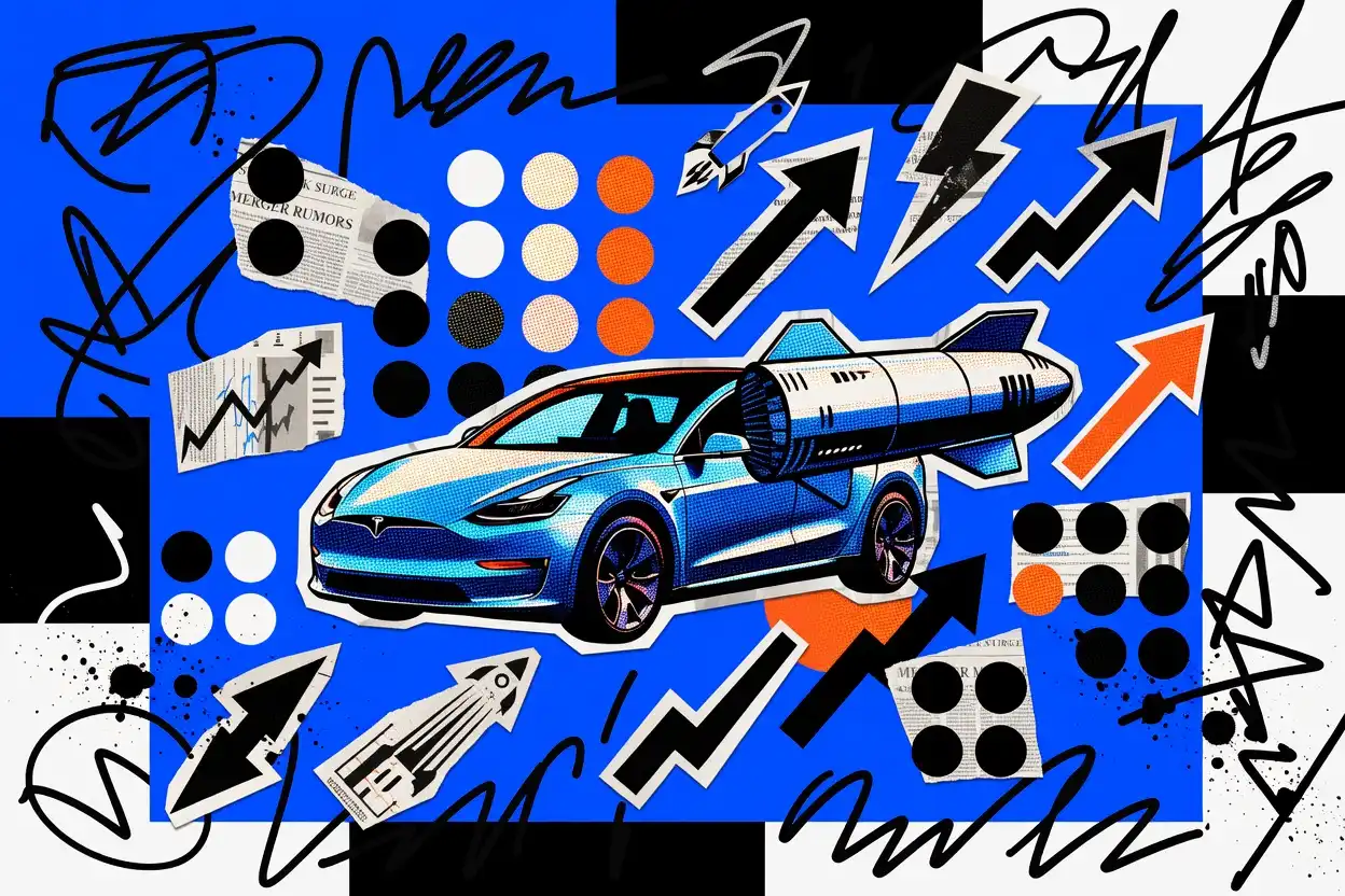 假如特斯拉与SpaceX合并，TSLA 看到480美元？